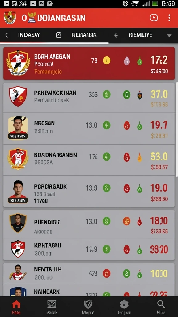898a - Berbagai karakter unik yang dapat dimainkan.