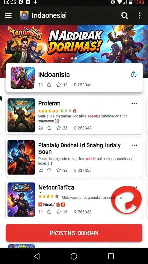 898a - Pengalaman permainan yang mendebarkan dan penuh tantangan.