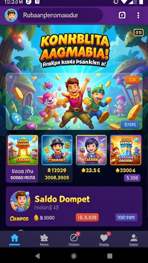 bos5000 - Tangkapan layar menampilkan aksi seru dalam permainan.