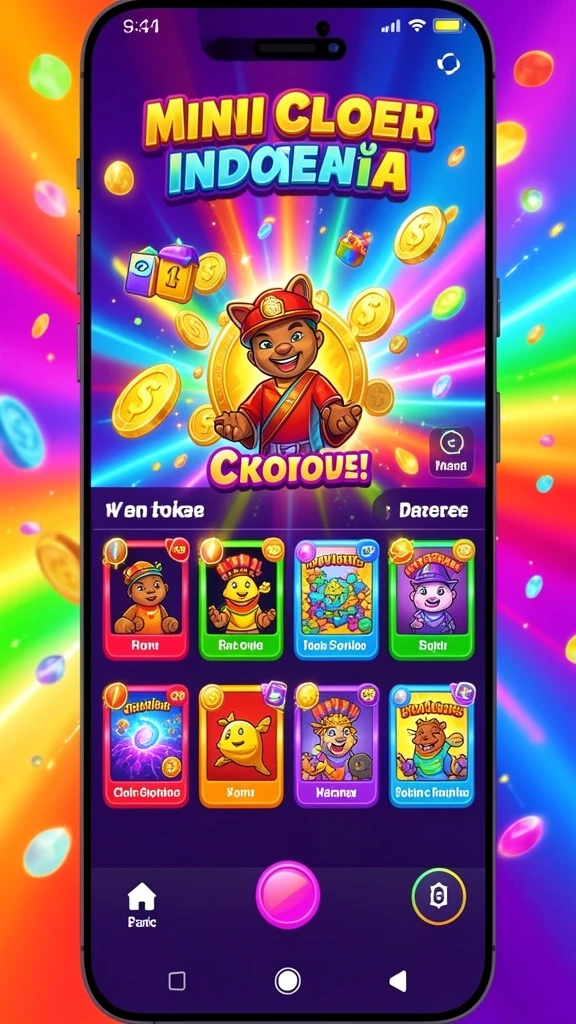 emon77 - Tampilan menu utama EMON77 yang menarik dan intuitif.
