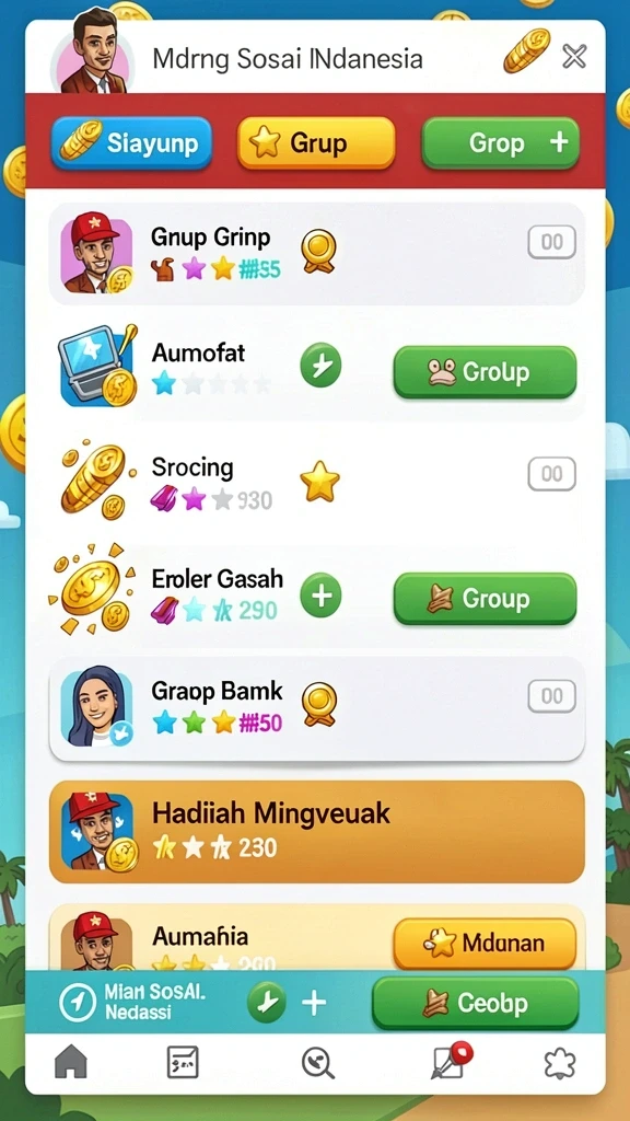 katakwin - Tampilan antarmuka KATAKWIN yang sederhana dan intuitif.