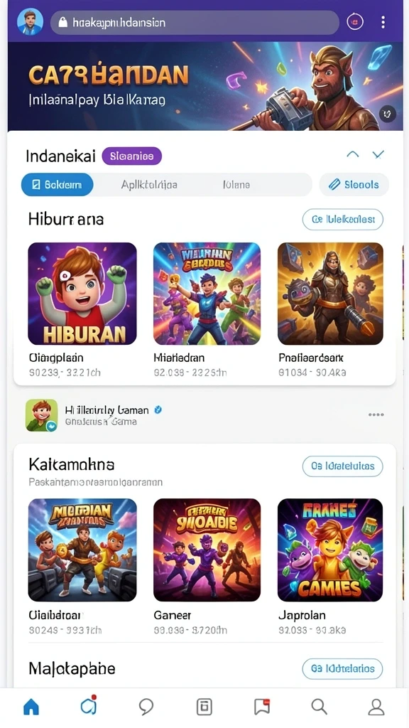 mantra55 - Screenshot 3 menunjukkan salah satu level menantang dalam game.