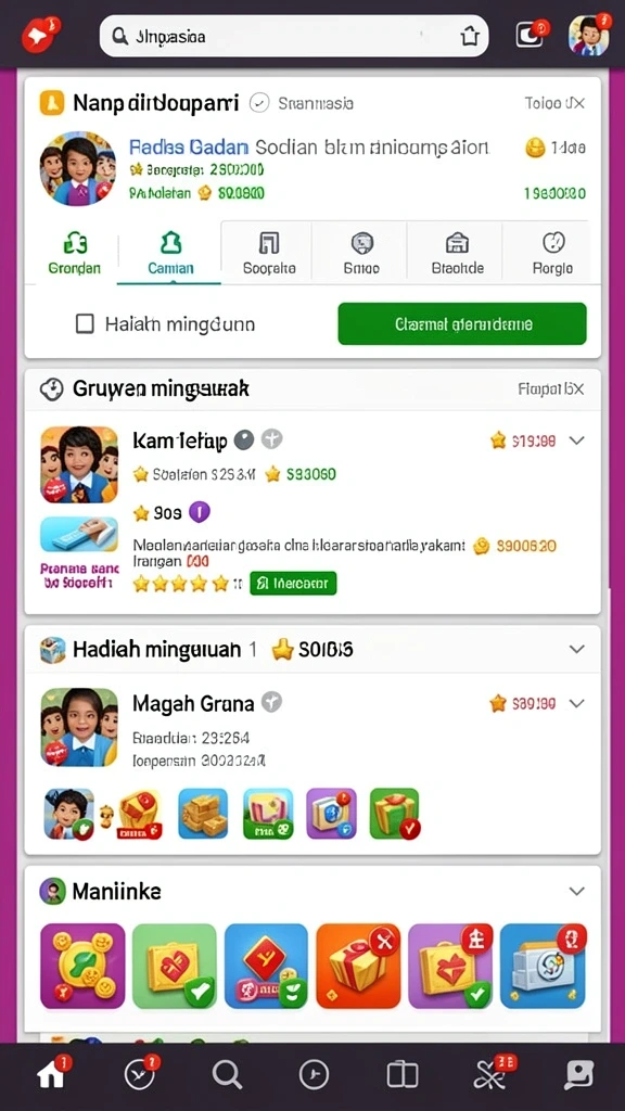 milo88 - Fitur sosial untuk berinteraksi dengan pemain lain.