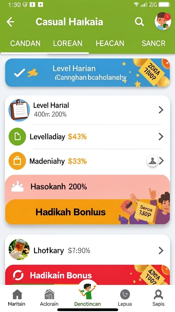 rp8 - Misi yang beragam dan menantang untuk setiap level.