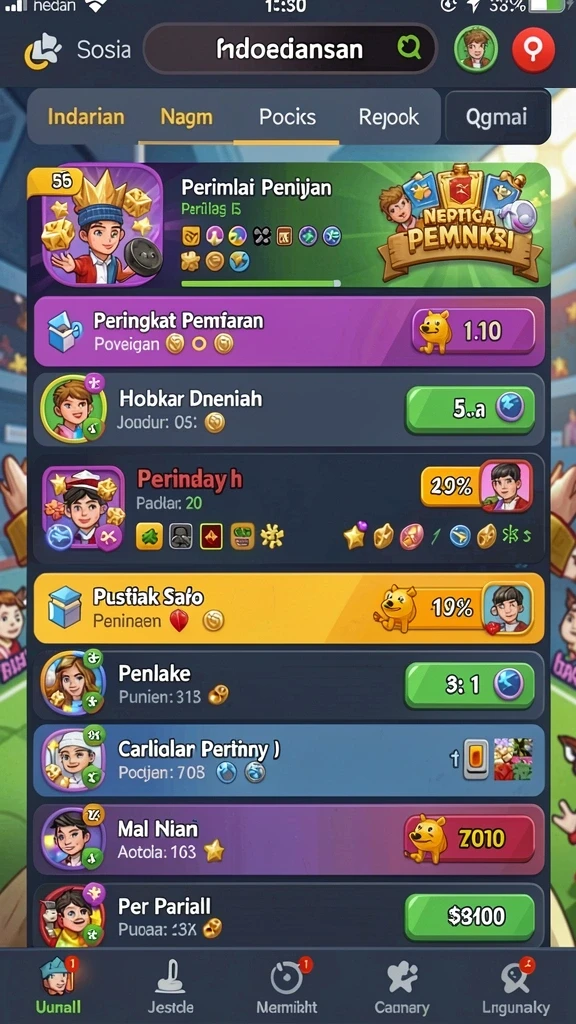 zk6 - Menampilkan salah satu level menantang dalam permainan.